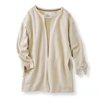 2021 New Autumn Womens Mid-Length Buckle-Free Cardigan Sweater Large Sizes Availiable Long Sleeve Coat W60