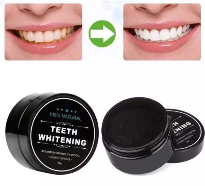 Teeth Whitening Activated Organic Charcoal Powder Lazada PH