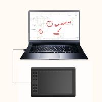 10x6 Inches Art Digital Graphic Tablet for Drawing with 12 Shortcut Keys