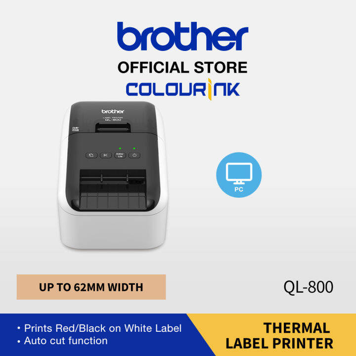 Brother Thermal Label Printer QL800 for Barcode QR Code Document Label