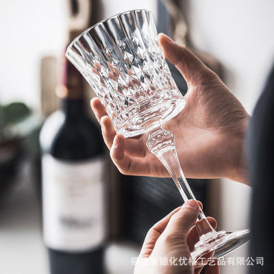 แก้วแก้วไวน์แดงคริสตัลฝรั่งเศส Cda แก้วแก้วแชมเปญโรแมนติกแก้วไวน์วิสกี้ Qianfun