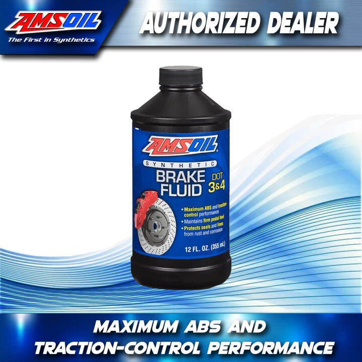 Amsoil Dot 3 / Dot 4 Synthetic Brake Fluid 355 mL Lazada PH