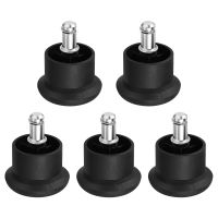 【LZ】 VOSAREA 5pcs Chair Caster Wheels Heavy Duty   Safe Chair Wheels Stopper Fixed Stationary Castors Office Chair Foot Glides