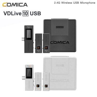 Microphone 2.4G Wirelessไมค์ไร้สาย Comica VDLIVE10 รับประกัน 1 ปี