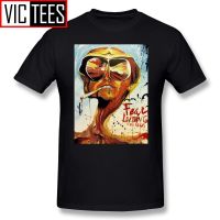 Mens Fear And Loathing In Las Vegas T Shirts Fear And Loathing In Las Vegas T-Shirt Oversized Streetwear Tee Shirt Cotton Tshirt