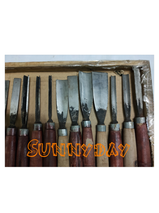 12PCS.WOOD CARVING CHISEL SET | Lazada PH