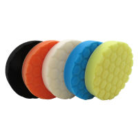 【cw】5Pcs 67 Inch Waxing Buffing Sponge Pad Polishing Rubbing Ruber Scouring Pad Power Scrub All Purpose for Car Repair Auto Carehot