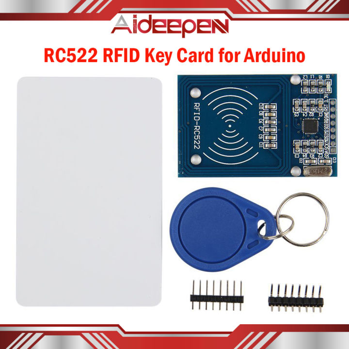 Original Aideepen Key Card Reader RC522 MFRC-52213.56MHz 13.56 MHz RFID ...