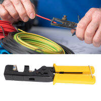 CRIMPING Plier Electrophoresis ฉนวนกันความร้อนตัดอัตโนมัติ Ratcheting Crimper สำหรับโมดูล 180 องศา