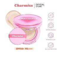 Charmiss Charming Glow Airy Cushion SPF50+ PA++++ คุชชั่นผิวโกลว์ใสเป็นธรรมชาติ ไม่มีมันเยิ้ม ไม่มีน้ำหอมและแอลกอฮอล์