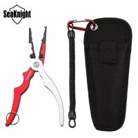 Seaknight คีมตกปลา SK005 108g/3.8 oz ใบมีดเหล็กทังสเตน Braided Line Cutter คีมตกปลากรรไกรอลูมิเนียมตกปลาเครื่องมือ