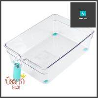 กล่องจัดเก็บในตู้เย็นมีด้ามจับ20x31x8.5cm. KECHFRIDGE STORAGE BOX KECH 24405 20X31X8.5CM CLEAR **โปรโมชั่นสุดคุ้ม โค้งสุดท้าย**