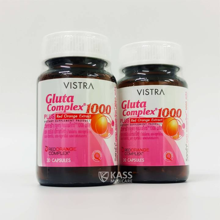 vistra-gluta-complex1000-plus-red-orange-extract-30-capsules-วิสทร้า-กลูตาคอมเพล็กซ์-1000-พลัส-เรด-ออเร้นจ์-30-แคปซูล