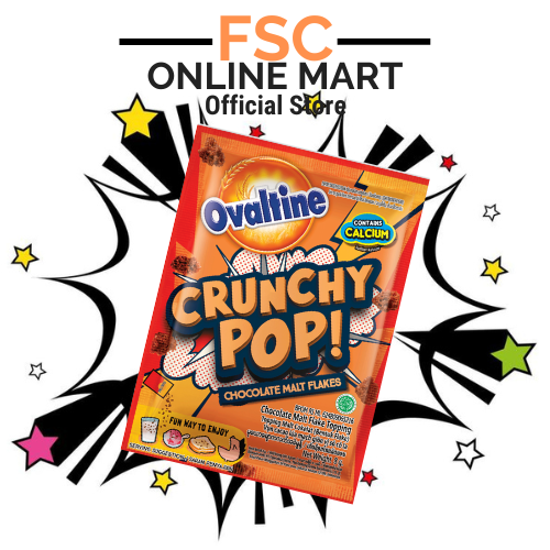 [FSC] Ovaltine Crunchy Pop 8gm x 1sachet | Lazada