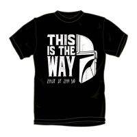 2023 NewThe Mandalorian Tshirt นี่คือวิธี (ฟรี)