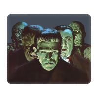 Gang Of Monsters Mouse Pad Anti-Slip Rubber Base Gaming Mousepad Frankenstein Halloween Horror Movie Office Computer PC Desk Mat