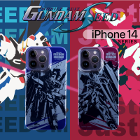 (แถมฟิล์ม) เคส BANDAI BUMPIN GUNDAM SEED สำหรับ iPhone 14 / 14 Plus / 14 Pro / 14 Pro Max