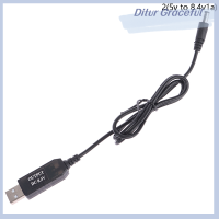 Ditur USB สายเพิ่มพลัง DC 5V ถึง4.2 12.6V สายอะแดปเตอร์แปลงโมดูลติดตั้ง