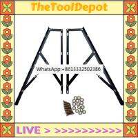 TheToolDepot เตียงยกผนังแบบพับได้,ประหยัดพื้นที่เก็บของได้เยอะล็อคฮาร์ดแวร์ประตูบานพับยกไฮดรอลิก