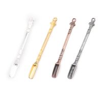 【YF】 4Pcs/Set Shovel Medicine with Hanging Hole Sniffer Stirrer for Filling Vials