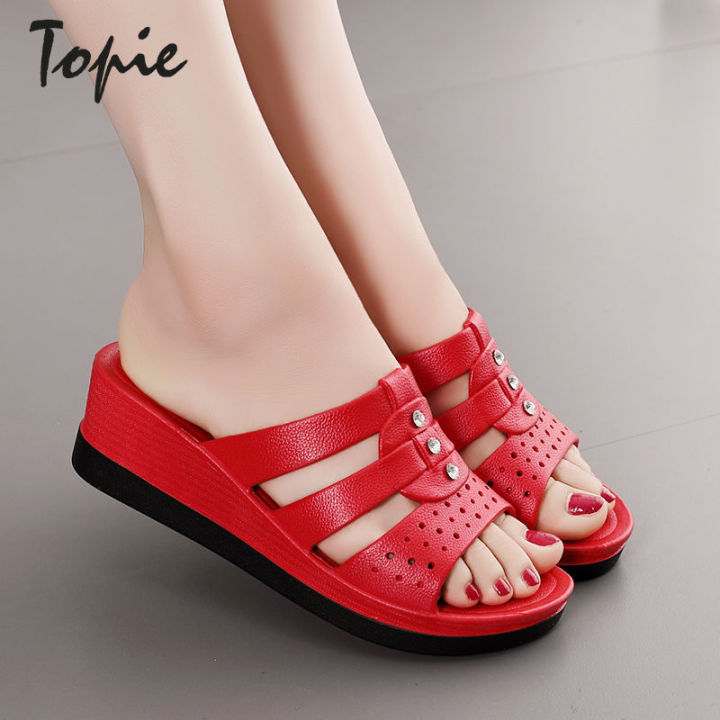 sandals for women wedge shoes women Wedges sandals for women kasut ...