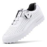 TaoBo PGM All White Children Breathe Golf Shoes Quick Lace BOA Knob GOLF Sports No Nail Golf Trainers Sneakers Outdoor Shoes