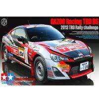 Tamiya 24337 1/24แบบจำลองย่อขนาดรถแข่งแรลลี่ TRD 86 2013 TRD ชุดสร้างหุ่นประกอบรถยนต์สำหรับ S DIY