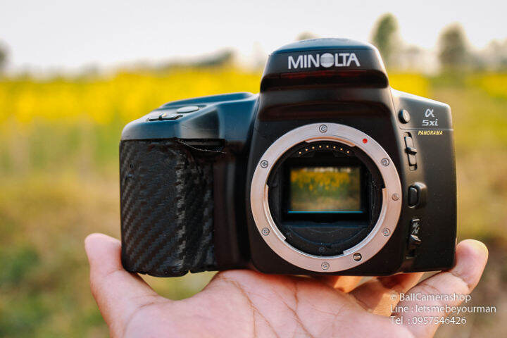 ขายกล้องฟิล์ม-minolta-a5xi-serial-60302473-body-only