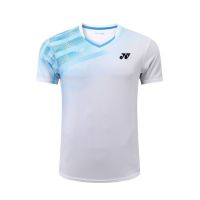 YONEX 23 new yy quick-drying breathable team badminton suit men and women suits games sports personality custom printed words in groups