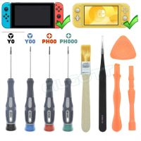 Gilgott ชุดเครื่องมือเปิดไขควง9ชิ้นใน1,สำหรับ Nintendo Switch Pro Ns Joycon Gbm Gba Sp Ds Dsl Dsi 2ds 3ds Xl Ll Wii U-ไขควง-