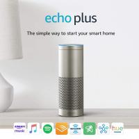 Echo Plus with built-in Hub 1st Generation– Silver