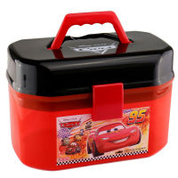 【support】 Rokomari Fashion House ที่จอดรถของเล่นกล่องเก็บของ Lightning McQueen Pixar (ไม่มีรถ) ในและ Gratis Ongkir