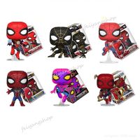 HOT!!!☃✲ cri237 Funko Pop SpiderMan Action Figure Marvel Spider Man 3 No Way Home Black Gold Battlesuit