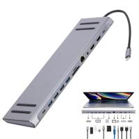 USB C Docking Station HD Port Expander USB C Hub Multiport Adapter Computer Accessories USB C Data Transfer 5.0 Gbps Plug And Play For Mobile Phones classic