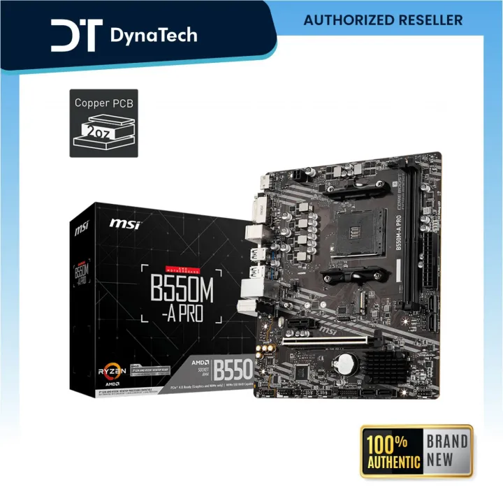 MSI B550M-A PRO (911-7C96-015) Motherboard | Lazada PH