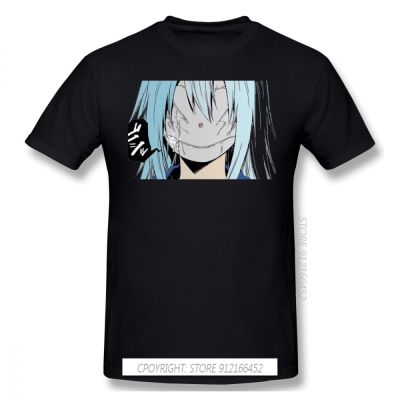 This Time I Have Reincarnated As Slime Veldora Anime Tensura T-Shirts For Men Rimuru Tempest Funny Oboy 100% Cotton