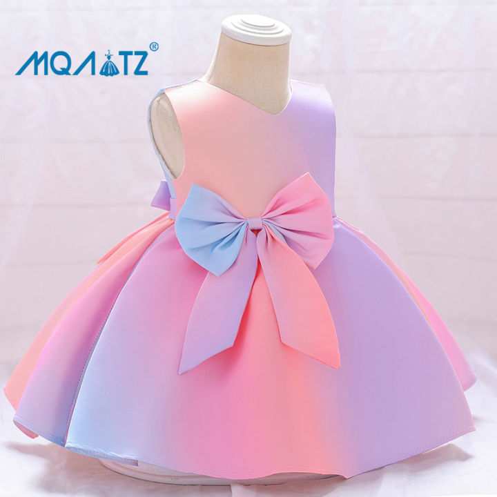 MQATZ Summer Newborn Baptism 1 Year Birthday Dress For Baby Girl ...