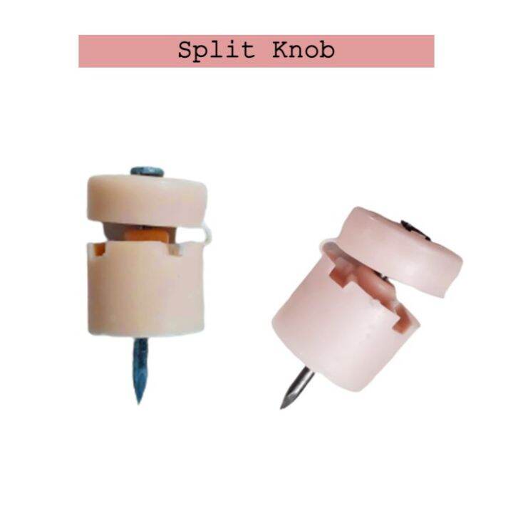 PVC ELECTRICAL SPLIT KNOB (5PCS) Lazada PH