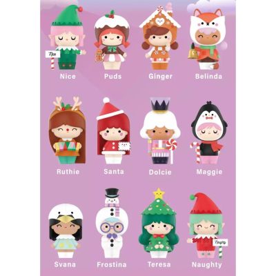 [แบบแยก]  Momiji Christmas 2020 ลิขสิทธิ์แท้  คริสมาส ของขวัญ ของสะสม ของเล่น  Xmas Designer Toy