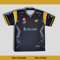 New Summer Jersey Game RRQ eSports 2022 MOBILE LEGEND PUBG Free Delivery AOV T-shirt fashion versatile t-shirt