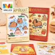 MMLUCK Bouquet Series Greeting Card Capybara DIY Decoration Blessing