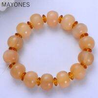 MAYONES Fashion 15Mm Wind Antelope Horned Ball ของขวัญ Gratis Ongkir กำไลข้อมือเดี่ยว