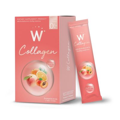 Wink white W collagen คอลลาเจน วิ้งไวท์ 1กล่อง 7ซอง