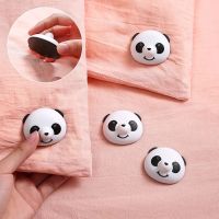 New 4/8pcs Panda Quilt Stand Slip-resistant Nordic Clips for Bed Sheet Blanket Clip Clothes Pegs Covers Fastener Clip Holder