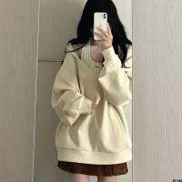 เสื้อสเวตเตอร์แขวนอ้วนฮาราจูกุ BF ชุดสูทสองชิ้นแบบสบายๆปักลายทุกแบบย้อนยุคสไตล์ฤดูใบไม้ผลิและฤดูใบไม้ร่วงหมวกสาวร้อนบาง