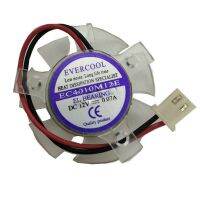 สำหรับ EVERCOOL EC4010M12E 12V 0.07A พัดลมทำความเย็นวิดีโอกราฟิก GPU ขนาดเส้นผ่าศูนย์กลาง38มม. พิทช์20*25*25มม.