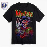 Hot sale MISFITS band graphic Mens 100% Cotton Round Neck Short Sleeve T-Shirt  Adult clothes