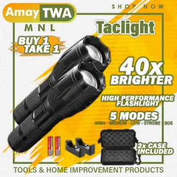 Bell & Howell TacLight Pro High Performance Flashlight - Set of 3