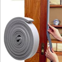 Foam Window Sealing Strips Windproof Sound-Proof Door Weather Stripping Dustproof Self-adhesive Tape Door Seam Sealing Strip Decorative Door Stops