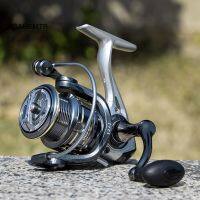 ZZOOI GB1500-2500 5.2:1 Gear Ratio High Speed Fishing Reel 12+1 BB Water Resistance 21KG Max Drag Spinning Reel for Carp Fishing